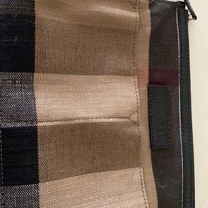 Authentic Burberry Canvas duffel.